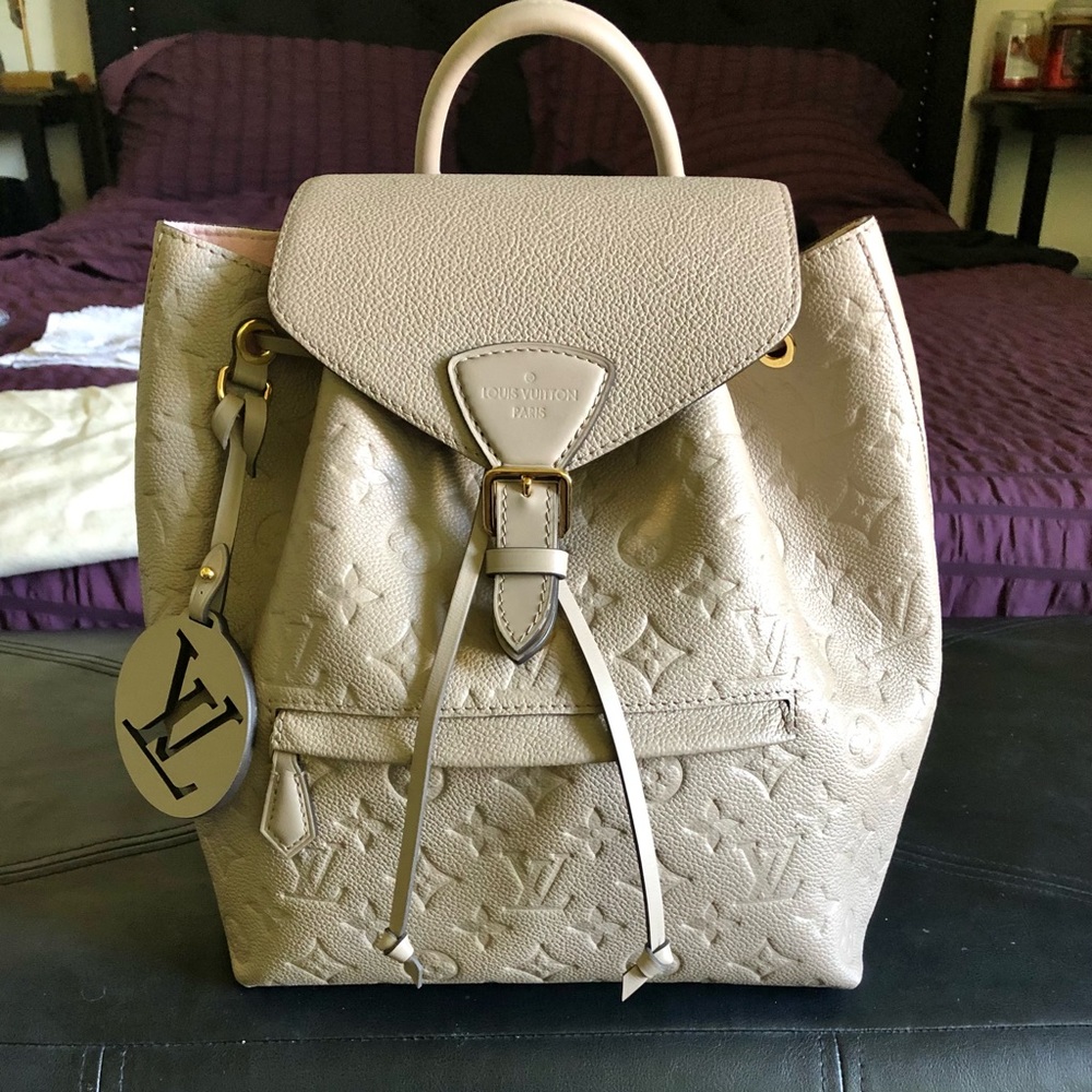 Limited Edition Louis Vuitton MONTSOURIS PM Backback